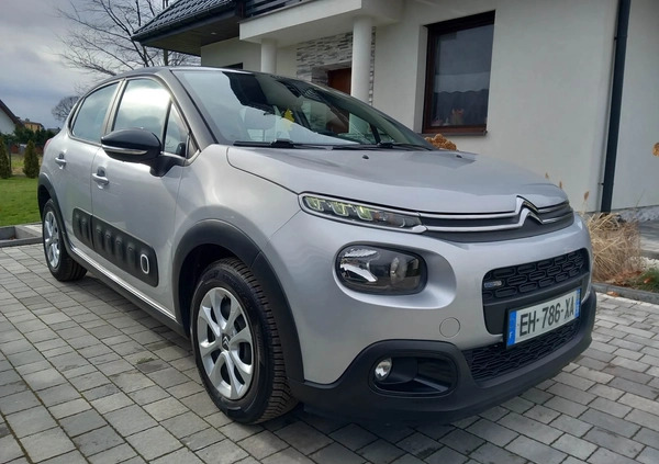 Citroen C3 cena 35900 przebieg: 44000, rok produkcji 2016 z Skawina małe 326